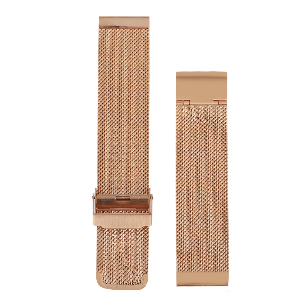 

Replacement Watch Band 18/20/22/24MM Black/Silver/Gold/Rose Gold Stainless Steel Mesh Watches Strap Comfortable Strap for Watch