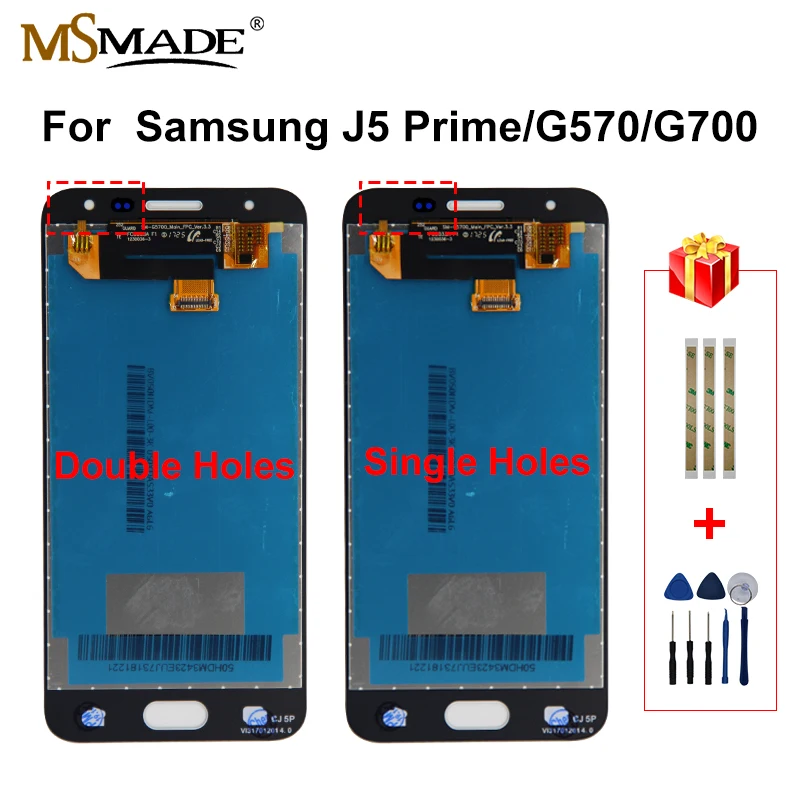 

Original LCD For Samusng J5 Prime Display Touch Sreen Digitizer Replacement Parts For On5 On7 G570 G570Y G570M G570F G571 LCD