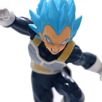 

Dragon Ball Super ULTIMATE SOLDIERS vegeta Blue Hair Saiyan Navy Goku vegetto broly 18CM Figurals Dolls Toys