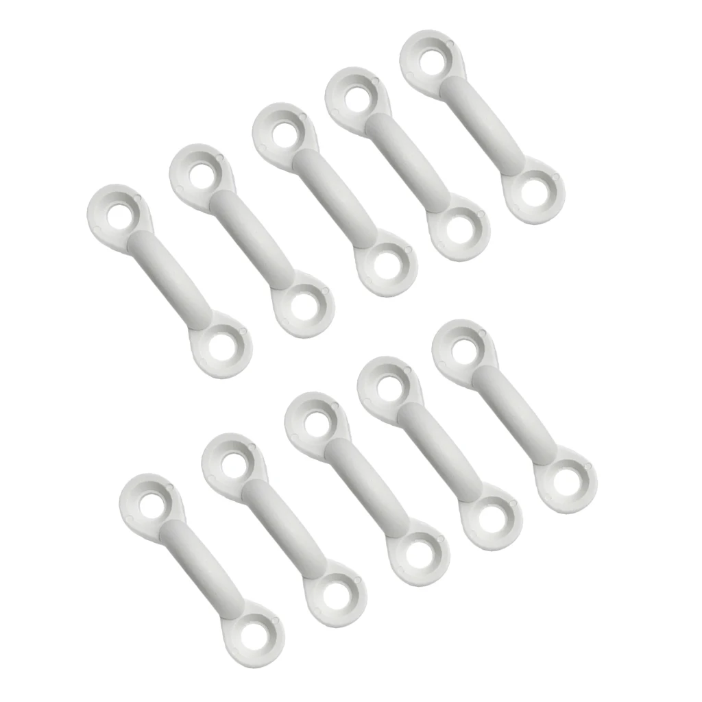 10x Kayak Pad Eyes - Pad Eye - Bungee Fishing Accessories Boats Deck Loops