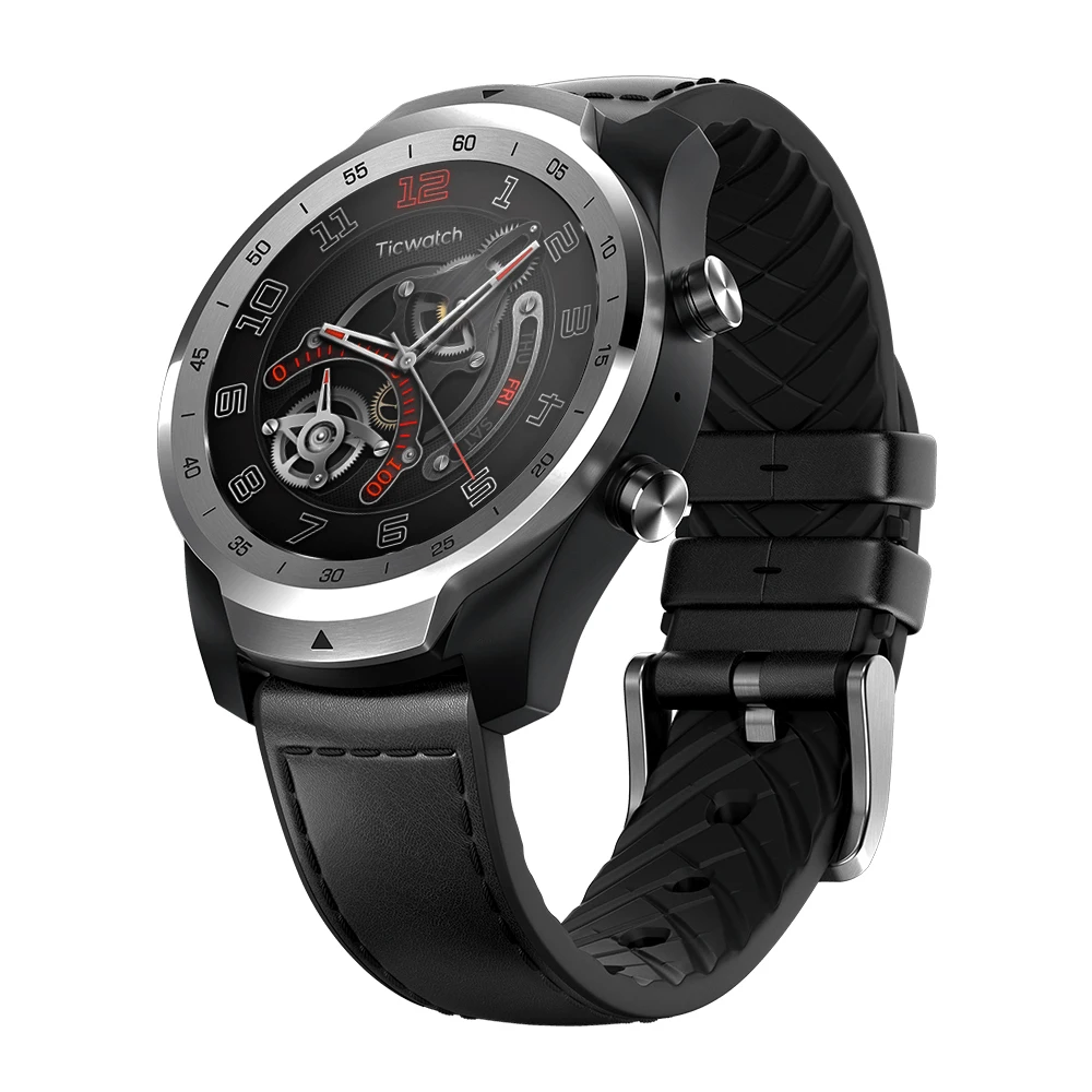 

TicWatch PRO Smart Watch men Sports watch Heart-rate Monitor Waterproof Dustproof GPS Fitness Tracker NFC Payment watch#Xj3