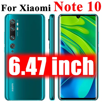 3D Note10pro закаленное стекло для Xiao mi Ksio mi Note 10 Pro Note10 mi Xiomi 10Pro 10Note защита экрана Xao mi защитное стекло - Цвет: For Note 10