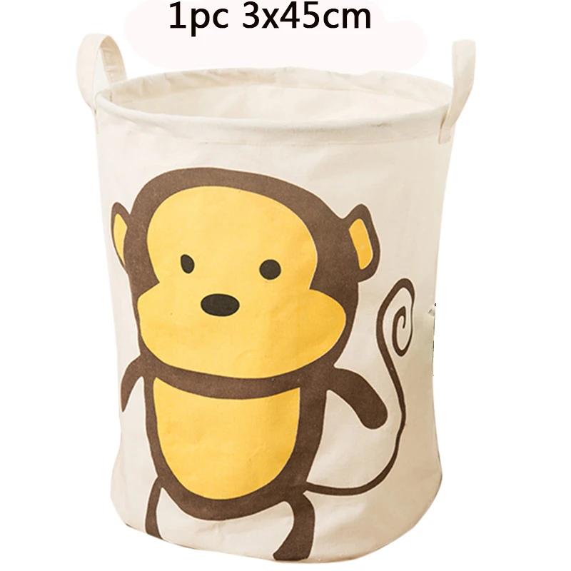 E 35X45CM Складная складная корзина для белья большая емкость ведро корзина для белья холст грязная одежда Органайзер с ручкой Корзина 1 шт - Цвет: E 35X45CM