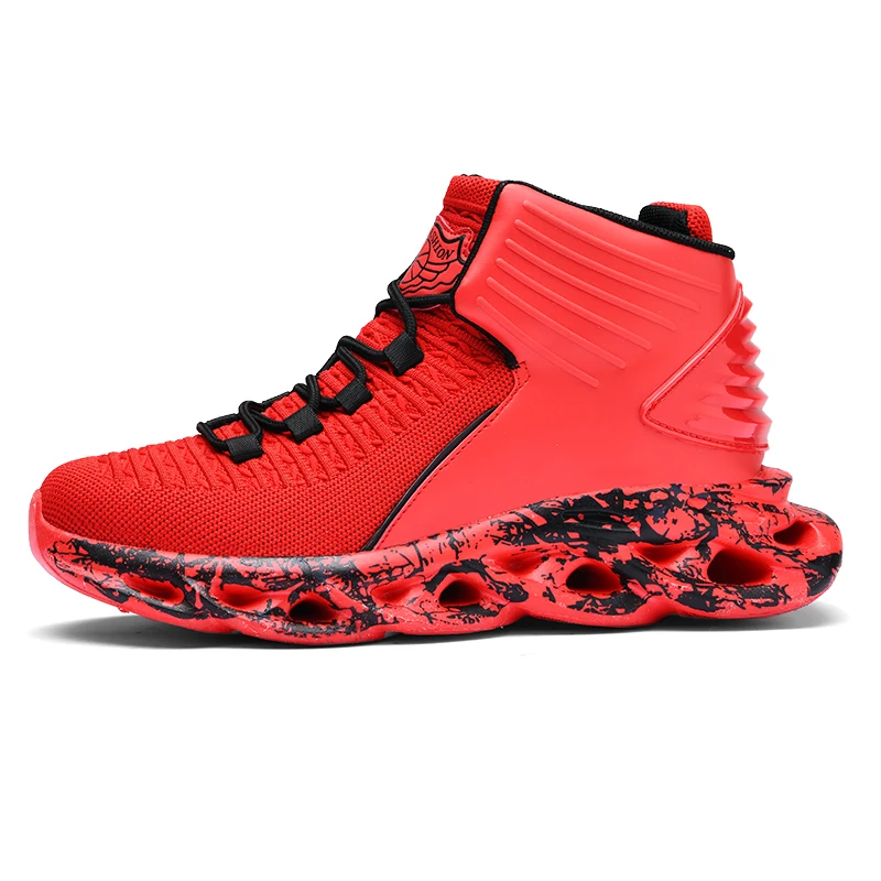 Баскетбольные кроссовки Flywire Lebron 16, кроссовки Li Ning Basket Bambas Hombre Travis Scott, обувь Erkek Spor Ayakkabi Lebron - Цвет: Красный
