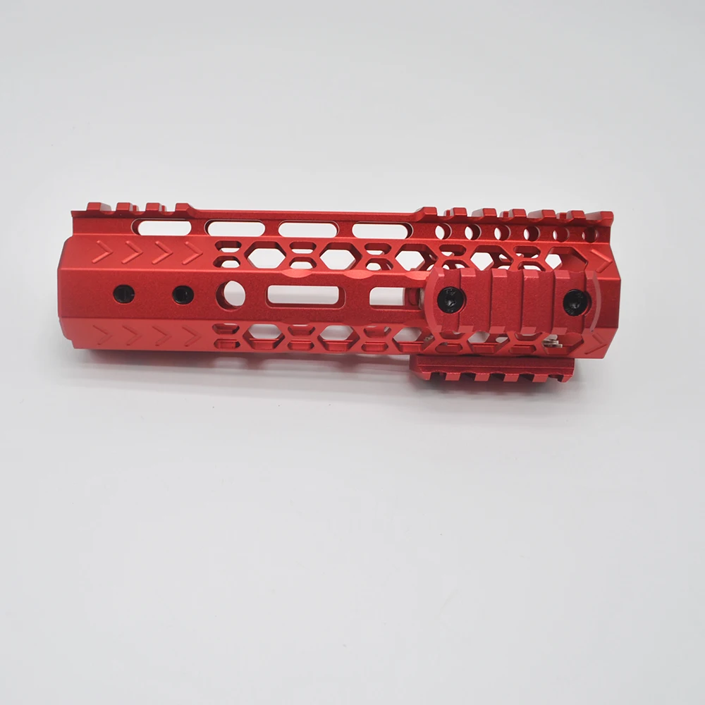 Aplus 7 ''9'' 10 ''12'' 13. 5 ''15'' уникальный дизайн M-lok Handguard реечное трубчатое цевье система крепления с 3 шт M-lok Rail Sections_Red