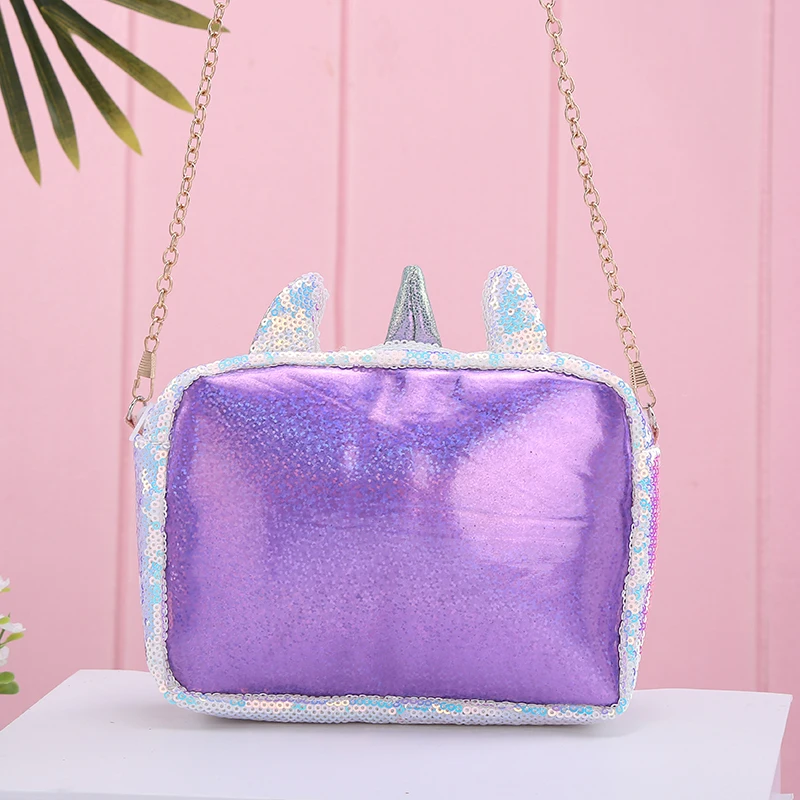 Unicorn Bling Sequined Shoulder Bag