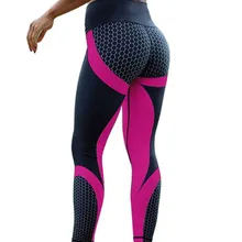 Леггинсы для фитнеса с цифровой печатью, сетчатые леггинсы с высокой талией, тонкие спортивные Леггинсы для женщин