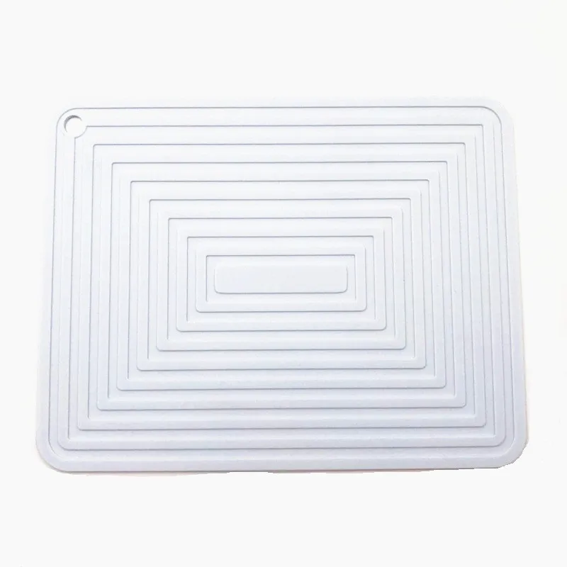 Nordic blue Многофункциональный стол столовых силиконовые теплоизоляция Non-Slip посуда колодки Кухня прочный коврик для выпечки горшок держатель коврик - Цвет: Nordic blue