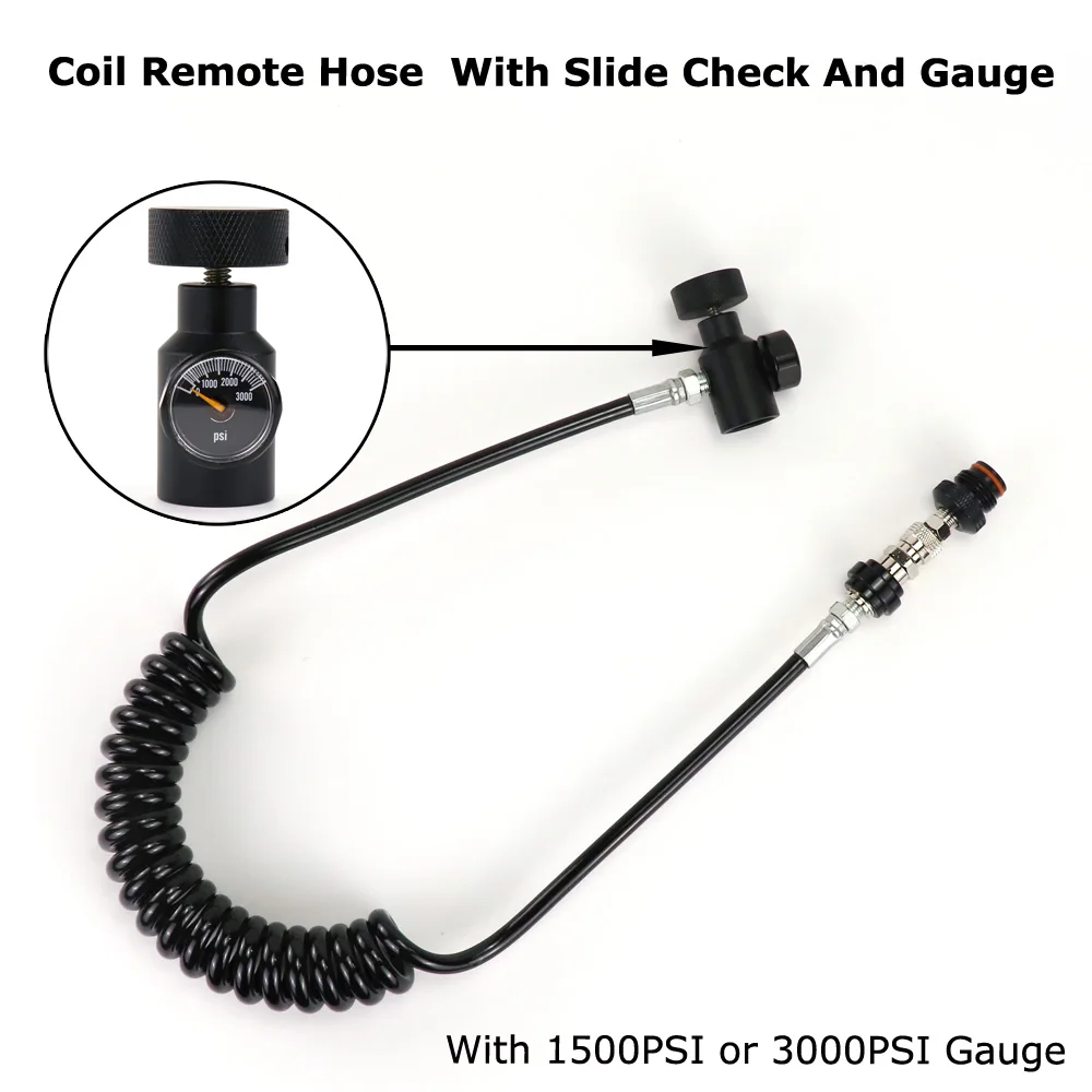 Remote Hose with Slide Check and Gauge6B