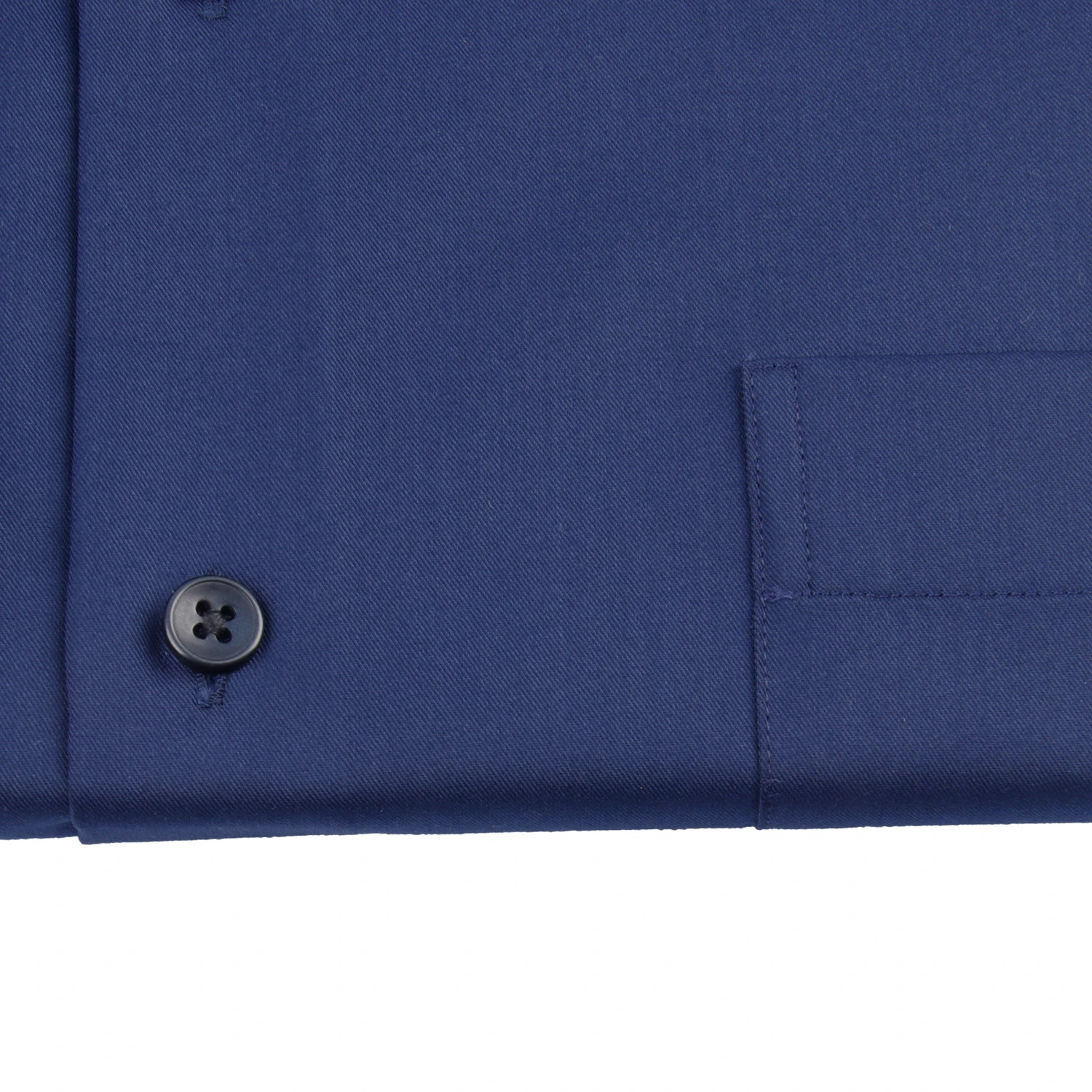 Luxury Stretch Comfortable Wrinkle Free Dress Shirt Custom Tailored Shirts Office Custom Made Dress Shirts Navy Business Chemise