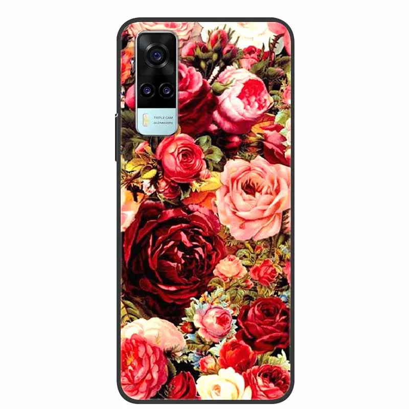 Cute Cartoon Shockproof Soft Silicone TPU Back Cover - Enhanced Protection and Style