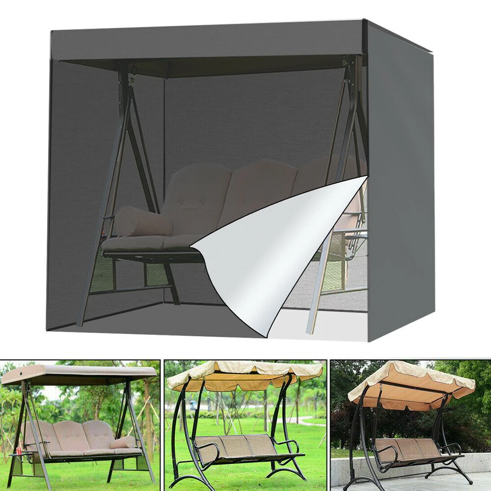 Sun Shade Swing Chair Covers Patio Swing Canopy Sunshade Guard Seat  Top Cover 