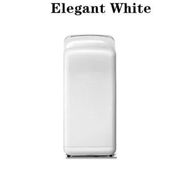 

Automatic Induction High-speed Energy-saving Hand Dryer Fast Double-sided Jet Powerful Air Dryer White Silver Gray