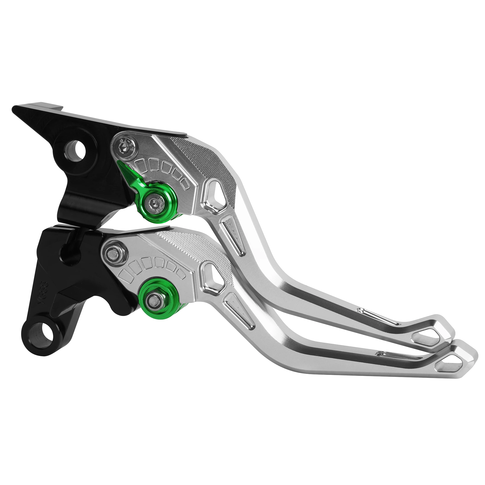 Для Kawasaki ER-6N/F 2009- и ниндзя 400R 2011 Алюминий Регулируемый мотоциклетный тормоз сцепления Рычаг cnc пару