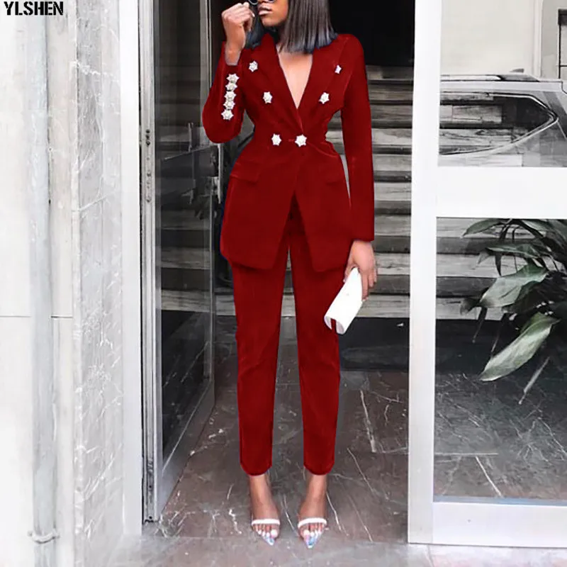 2 Piece Set African Clothes Africa Dashiki New Fashion Top + Pants Suits Super Elastic Party Plus Size Ropa Mujer 2019 For Lady 02