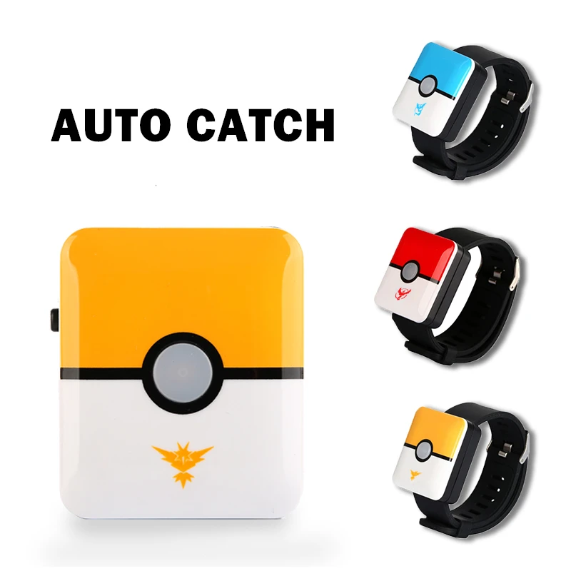 Для автоматического захвата Pokemon Go Plus с Bluetooth перезаряжаемый умный квадратный