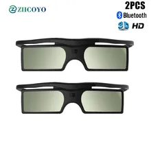 2x Bluetooth 3D Smart lcd СВЕТОДИОДНЫЙ Телевизор активные 3D очки для samsung sony Panasonic 3D RF tv и epson проектор Замена SSG5100GB