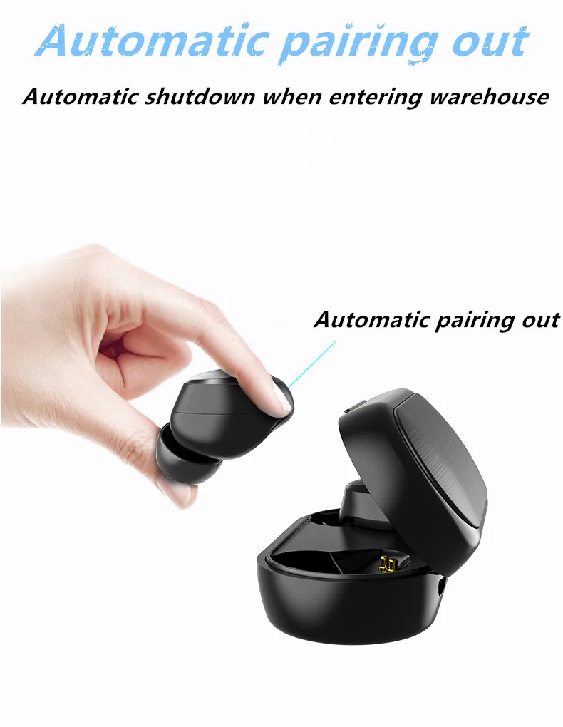 TWS M10 Bluetooth наушники 5,0 спортивные водонепроницаемые музыкальные наушники HIFI Стерео шумоподавление для huawei Xiaomi iPhone