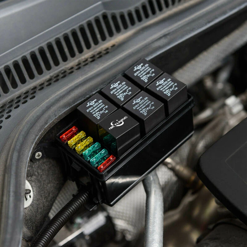 Черный пластиковый автомобильный предохранитель для Jeep SUV UTV ATV RV пикап прицеп