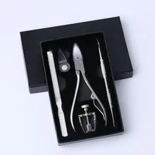 5 шт. щипчики для кутикулы кусачки пилочка для ногтей клипер для маникюра, нержавеющая сталь резак R3MF