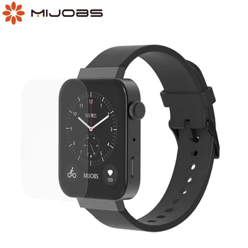 

Mijobs Screen protector for Xiaomi Mi Watch, soft TPU screen protector for Xiaomi smart strap, ultra-thin scratch-resistant film