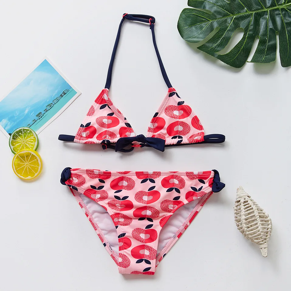 Spot 2020 AliExpress Children's Bikini Swimsuit Girls Split 3-14 Years Old Swimwear XYY-101 | Спорт и развлечения