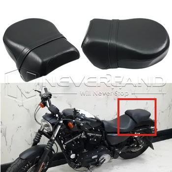 

Black Rear Passenger Seat Pillion For Harley Sportster XL 883 1200 2004-2015