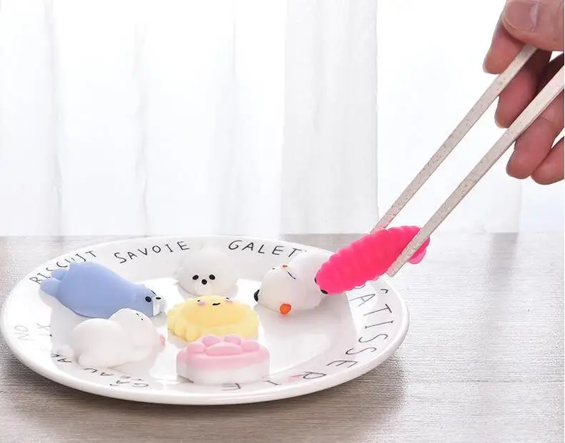 26 Style Squishy Slow Rising Jumbo Toys Animals Cute Kawaii Squeeze Cartoon Toy Mini Squishies Cat rebound Animal Gifts Charms