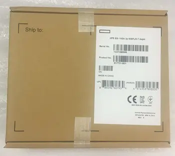 

817721-B21 854177-001 HPE Ethernet 10Gb 2-port 535FLR-T adapter Original box packaging