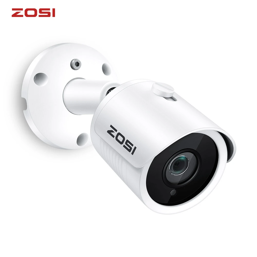 Проводная ip камера ZOSI PoE 4MP/5MP Super HD с защитой от атмосферных воздействий ночным
