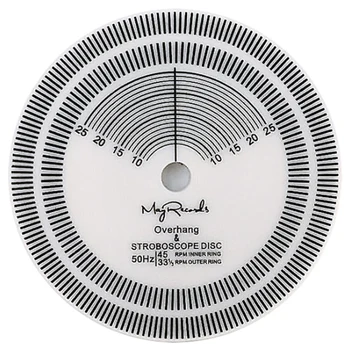 

3 in 1 Speed Measurement/Overhang /Record Clamp for Vinyl Record Player Phonograph Accessories