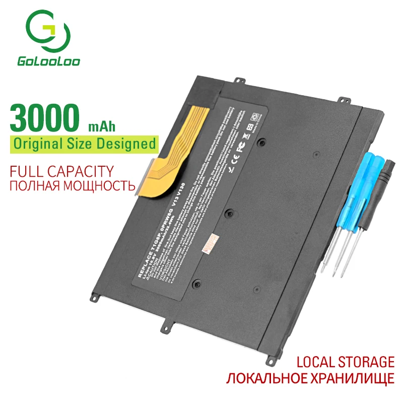 Новый аккумулятор Golooloo 10 8 в 3000 мАч для ноутбука DELL Vostro V13 V13Z V130 V1300 0NTG4J 0PRW6G 0449TX PRW6G