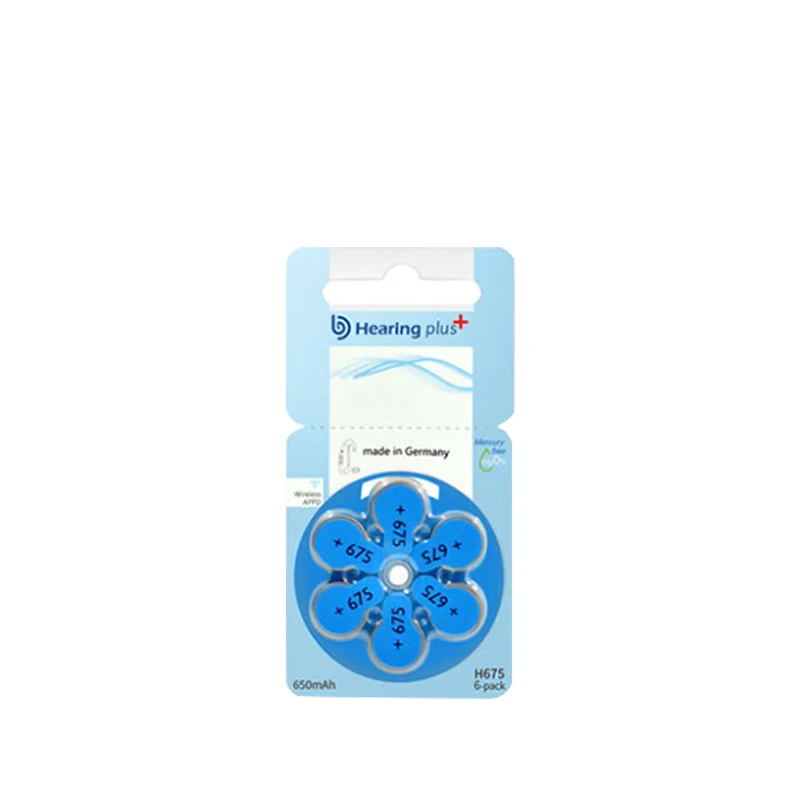 

Extra High Performance Hearing Aid Battery Hearing plus Batteries Models 10 13 312 675 Available