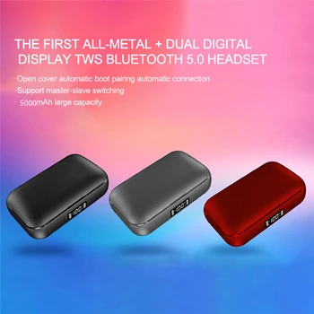 

TWS X13 Touch True Wireless Earbuds IPX7 Waterproof fone de ouvid Bluetooth 5.0 Earphone HiFi Stereo Noise Cancelling Headphones