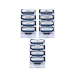 12pcs Quality Men's Safety Razor Blades Face care Shaving blades Manual shaving Cassette For Beard Shaver Trimmer Blades