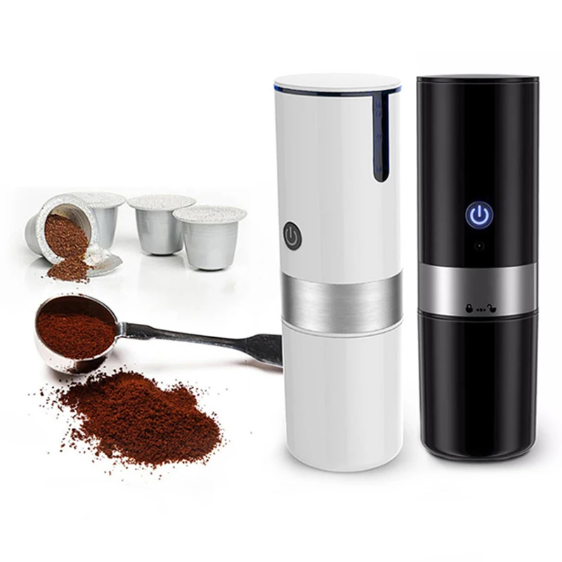 

Portable Car Capsule Coffee Maker Electric Automatic USB American Coffee Machine Household Stainless Steel Coffee Maker Machines