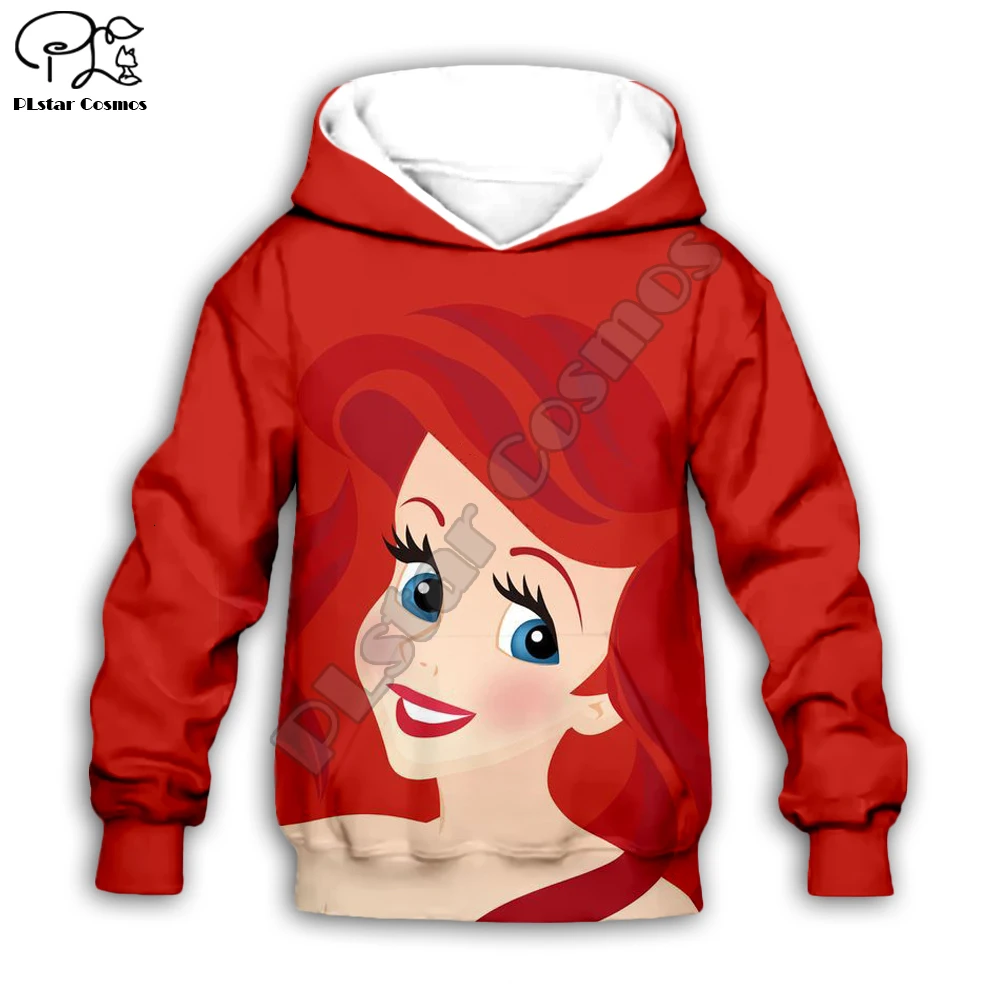 

Kids Cloth Cartoon Mermaid funny character 3d hoodies/tshirt/boy sweatshirt Cartoon Hot Movie pant style-4