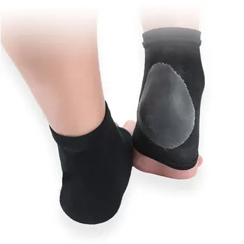 

1 Pair Gel Heel Socks Moisturizing Cracked Skin Treatment Ankle Socks Soft Comfortable Foot Care Protective Sleeves JL