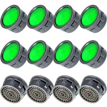 20Pcs Water Saving Faucet Aerator Faucet Basin Tap Bubbler Spout Net Prevent Splashing Bathroom Kitchen Nozzle Filter Accessorie