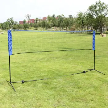 

3m Folding Portable Badminton Net Rack Indoor Outdoor Standard Sports Bracket Quickstart Badminton Professional Training Net