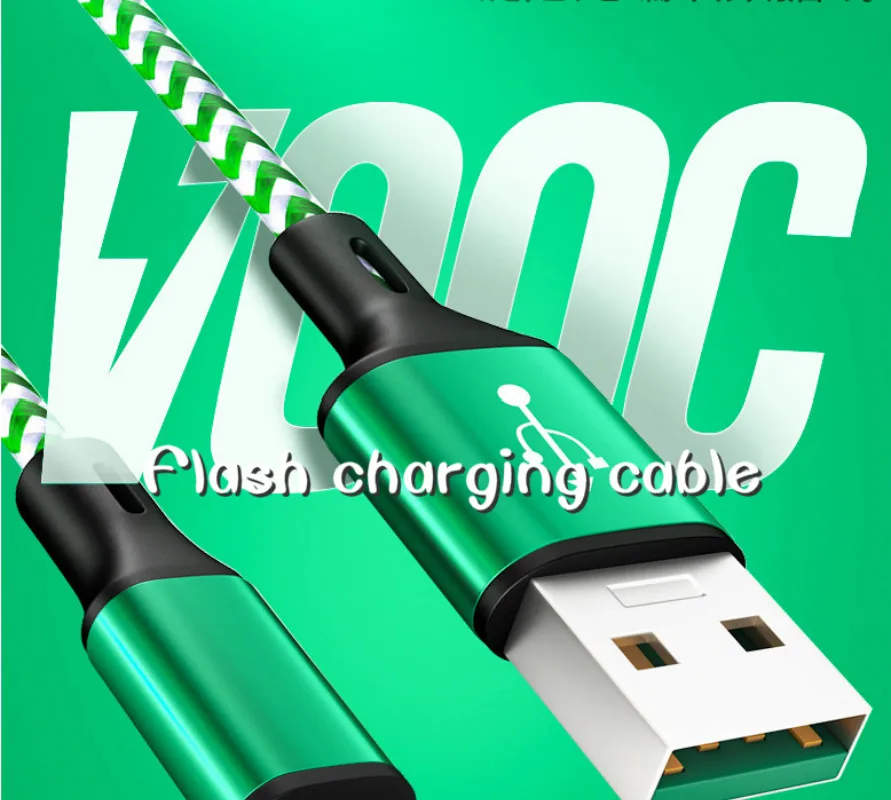 Кабель USB type-C 1 м для быстрой зарядки huawei P20 lite Quick Charge 3,0 для samsung Galaxy S9 S8+ Xiaomi Mi 8 Max type-C