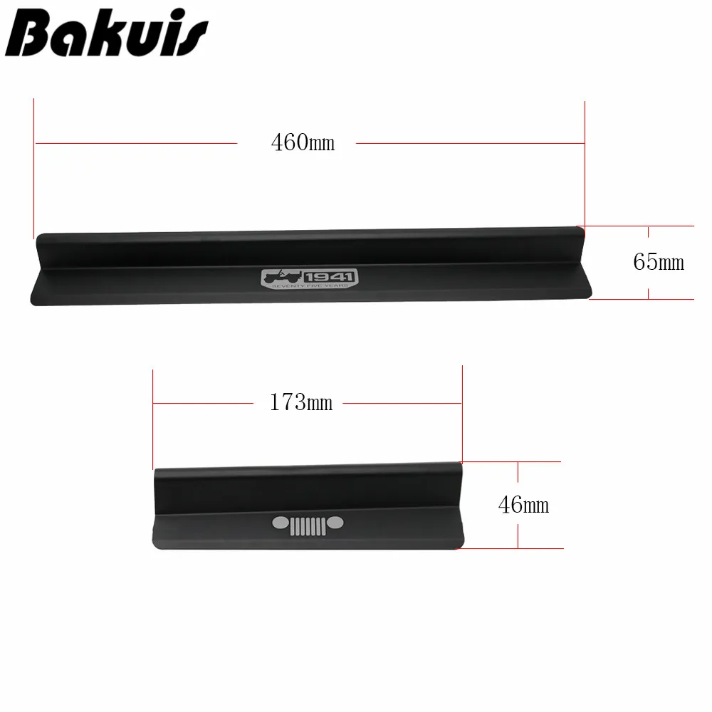 Door sills Car Pedal Scuff Plate Entry Guards-Black For Jeep Wrangler JK 4 Door 2007-Aluminum Alloy 2Door 4Door accessories door sill cover