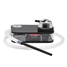 Арабский кальян набор с Светодиодная лампа портативная квадратная коробка акриловый модный кальян Кальян включает в себя кальян силиконовая миска трубы подарки Прямая поставка