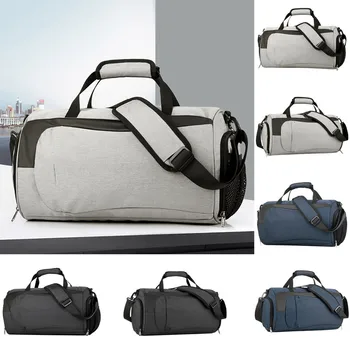 

Travel Organizer Bag Large Luggage Bag School Dry And Wet Separation Sports Fitness Travel Handbag Bag For Men Women K802