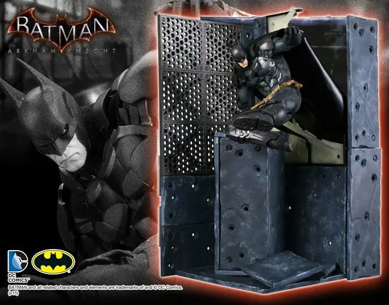 

Film Version Dark Knight Batman Arkham Knight Simplicity Assemblage with Scene Model Garage Kit