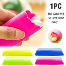 Волшебная силиконовая чесночная Овощечистка легко кухонный инструмент для приготовления пищи выбрать цвет кухонный Пилинг кухонный инструмент для зачистки