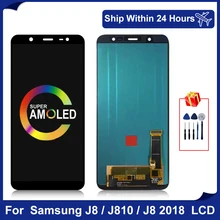 6 0 &quotAMOLED для Samsung Galaxy J8 2018 ЖК дисплей с сенсорным экраном