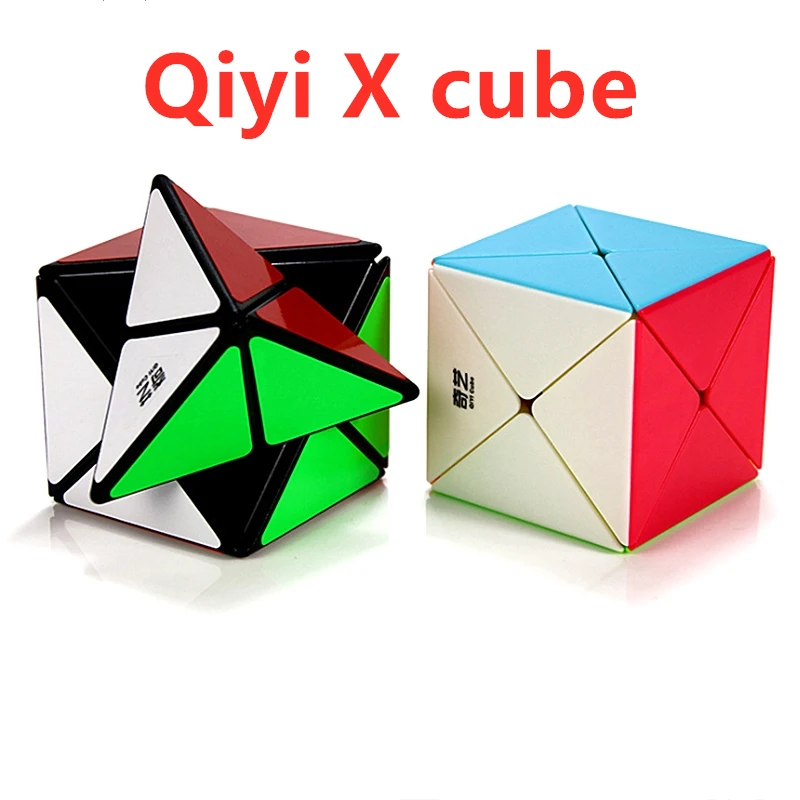 Волшебный куб Qiyi X 2x2 скоростной странной формы x 2X2 куб-головоломка magico qiyi mofangge 2x2X2