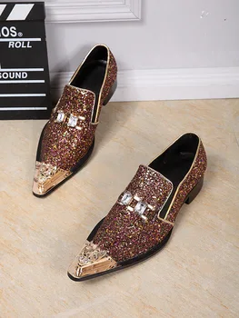 

Shoes Japanese Style Schoenen Mannen Genuine Leather Loafers Cow Leather Pointed Toe Leisure Full Grain Leather Slip-on Man
