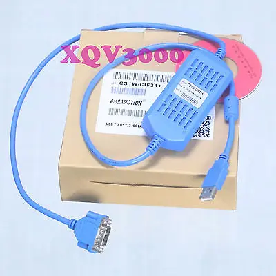 

DHL/EMS 5 Sets*Programming Cable for CS1W-CIF31 for OM-RON PLC Win10/8/7 VISTA USB RS232 Conversion -g2